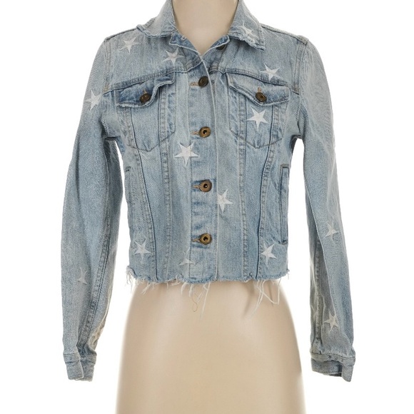 Pistola - Star Embroidered Denim Jacket - Small - Picture 3 of 10